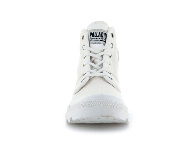 White Palladium Pallabrousse Men's Boots | USA  8345691-JP