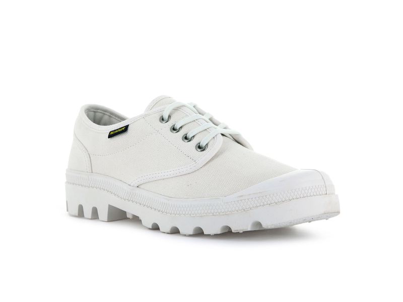 White Palladium Pallabrousse Oxford Men's Low Tops | USA  7853461-DL