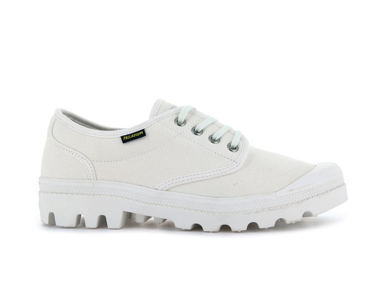 White Palladium Pallabrousse Oxford Women\'s Low Tops | USA  2840659-IB