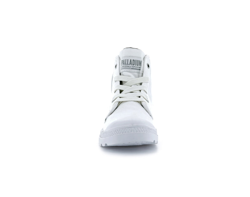 White Palladium Pampa Hi Women's Boots | USA  5642130-MN