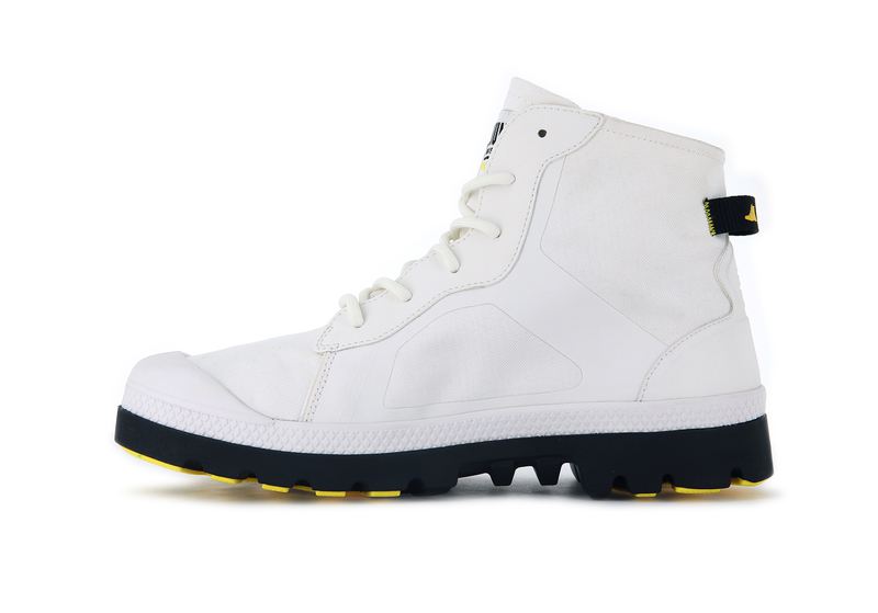 White Palladium Pampa Lite+ Rc Wp+ 2 Kids' Boots | USA  0179438-HR