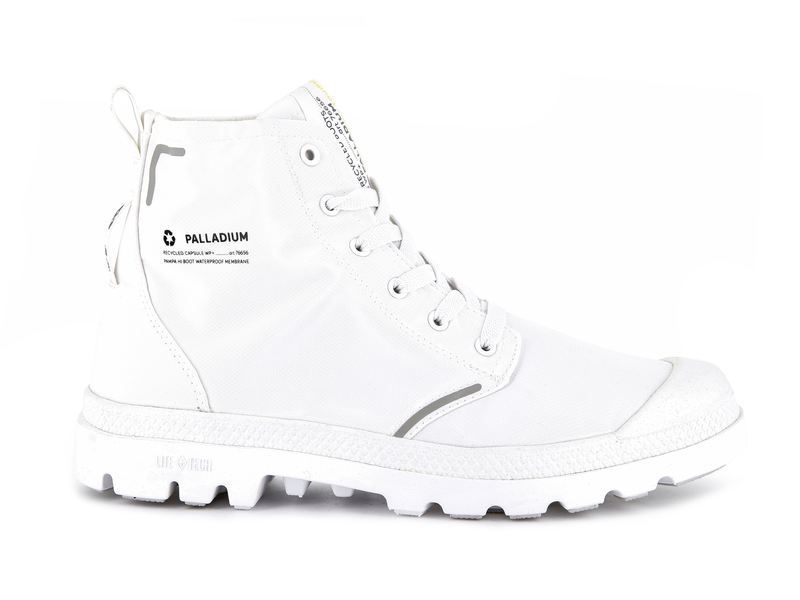 White Palladium Pampa Lite+ Recycle Wp+ Men\'s Boots | USA  2548310-LN