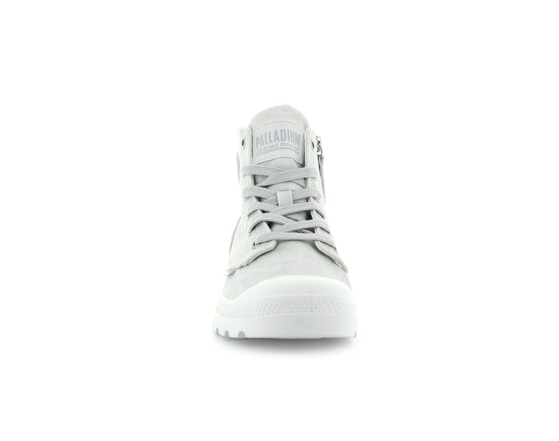 White Palladium Pampa Zip Desertwash Women's High Tops | USA  0253194-DB