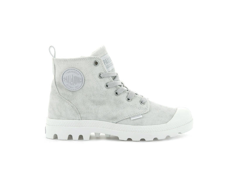 White Palladium Pampa Zip Desertwash Women\'s High Tops | USA  0253194-DB