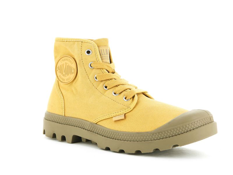 Yellow Palladium Pampa Hi Women's Boots | USA  2439870-KI