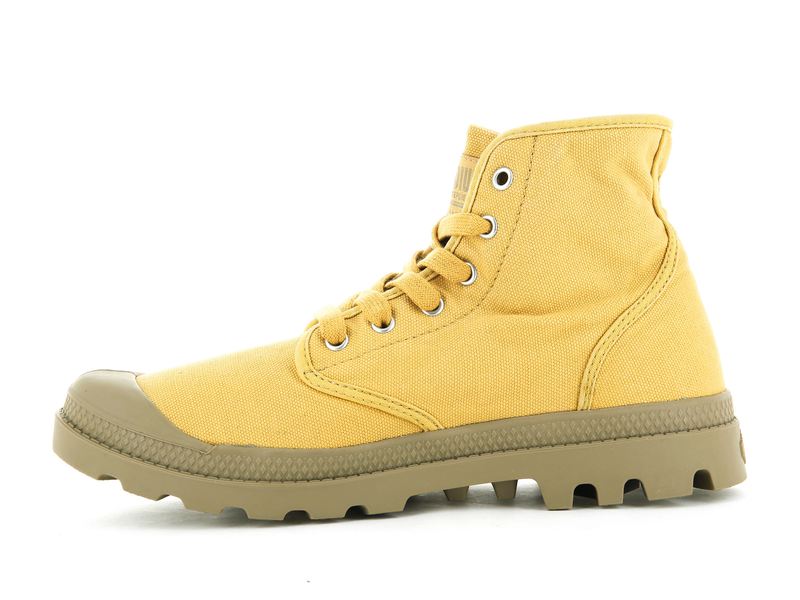 Yellow Palladium Pampa Hi Women's Boots | USA  2439870-KI