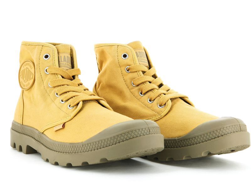 Yellow Palladium Pampa Hi Women's Boots | USA  2439870-KI