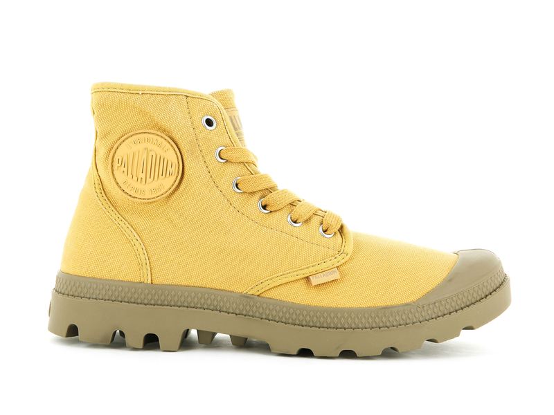 Yellow Palladium Pampa Hi Women\'s Boots | USA  2439870-KI