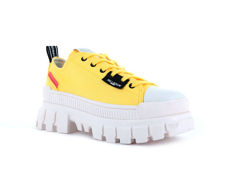 Yellow Palladium Revolt Lo Tx Women's Low Tops | USA  7401258-RQ