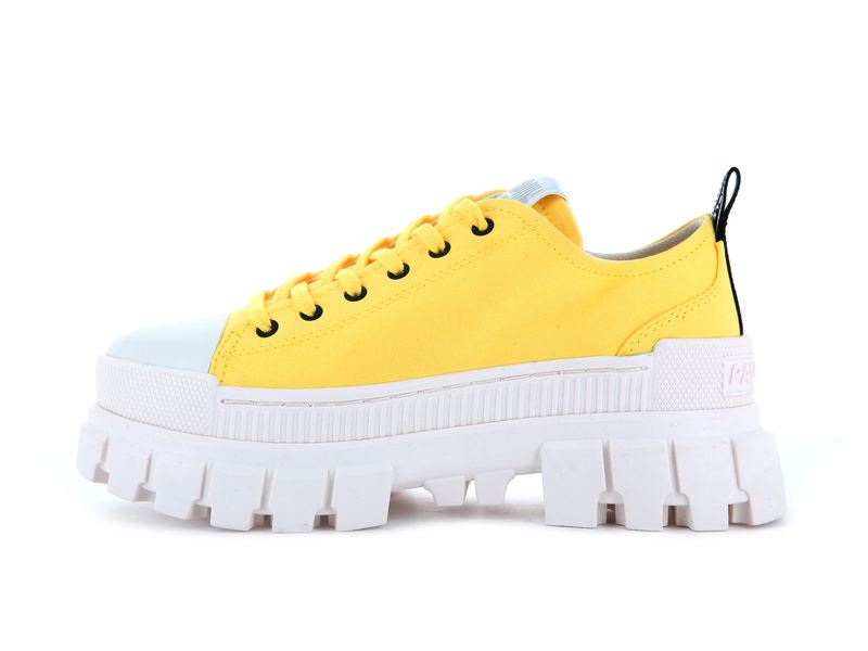 Yellow Palladium Revolt Lo Tx Women's Low Tops | USA  7401258-RQ