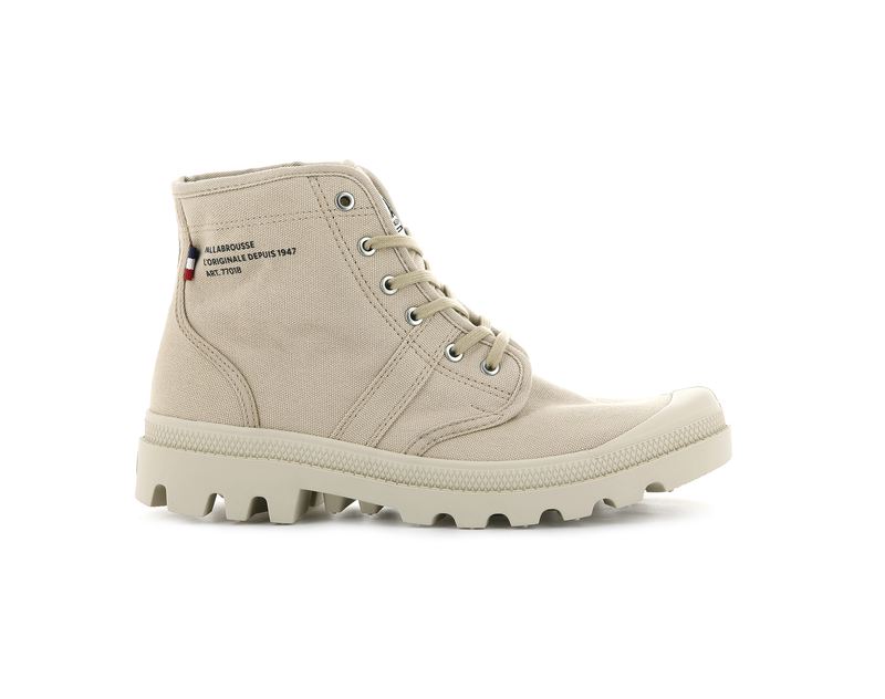 Beige Palladium Pallabrousse Legion Kids' Boots | USA 6025931-PW