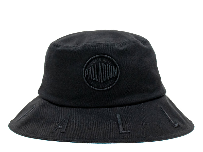 Black Palladium Logo Bucket Women's Hats | USA 1209473-DQ