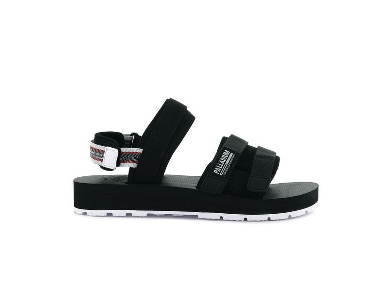 Black Palladium Outdoorsy Men's Sandals | USA 1547896-MI