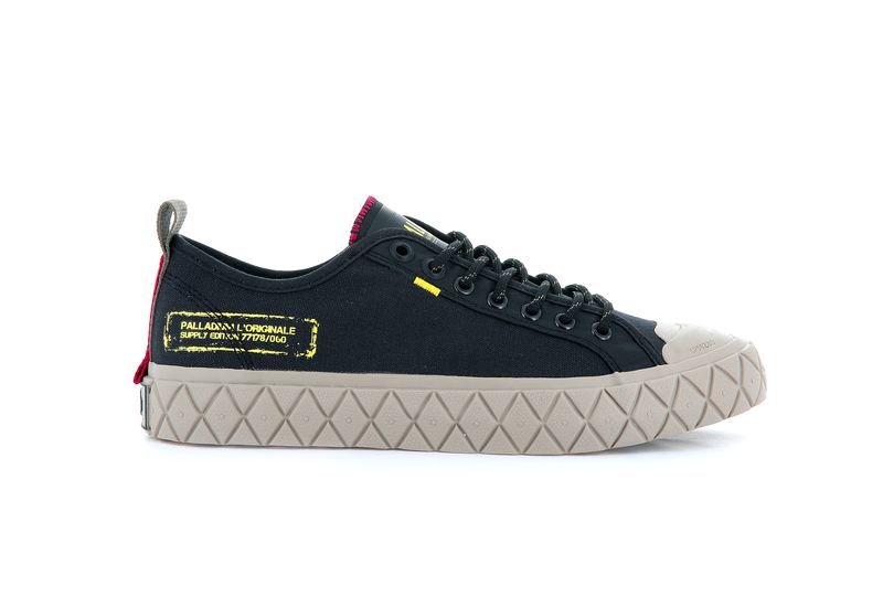 Black Palladium Palla Ace Supply Lo Kids' Low Tops | USA 7294015-IO