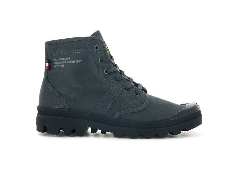 Black Palladium Pallabrousse Legion Wax Kids' Boots | USA 0695872-FI