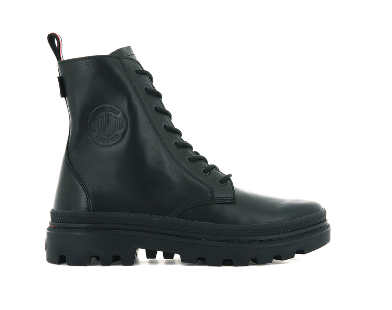 Black Palladium Pallatrooper Off-2 Men's Boots | USA 8953120-PI