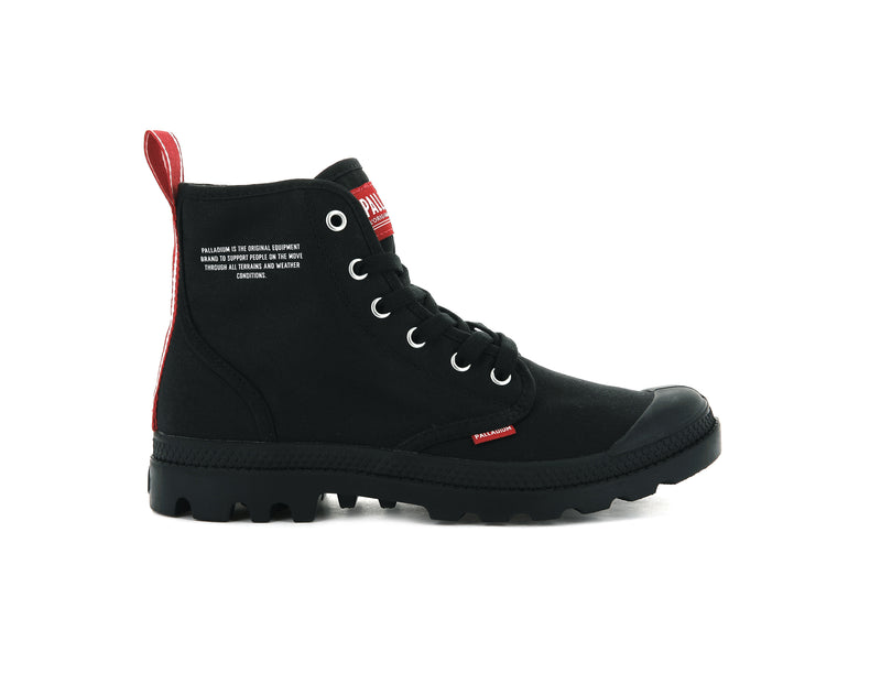 Black Palladium Pampa Hi Dare Men's Boots | USA 2769158-XA