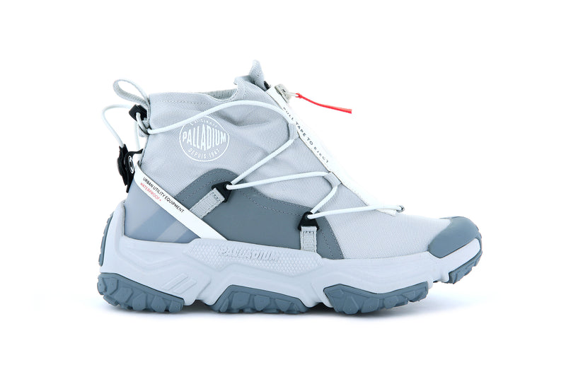 Grey Palladium Off-Grid Hi Zip Waterproof + Men's Low Tops | USA 7086239-DY