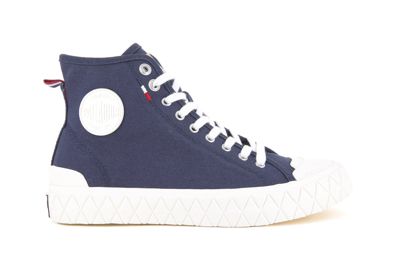 Indigo Palladium Palla Ace Canvas Mid Women's High Tops | USA 6894231-LY