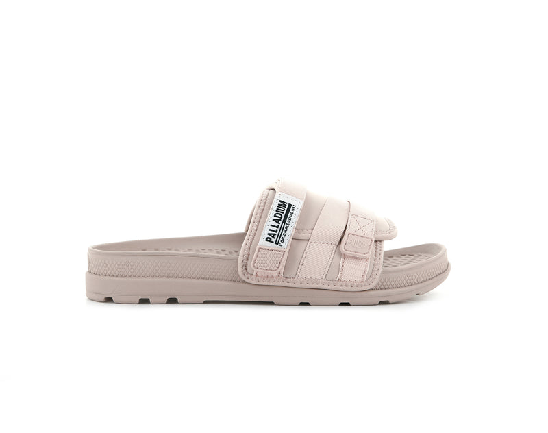 Rose Palladium Solea Women's Slides | USA 6078935-FL