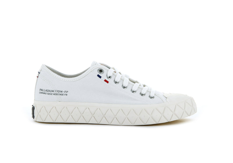 White Palladium Palla Ace Canvas Women's Low Tops | USA 5481902-IB