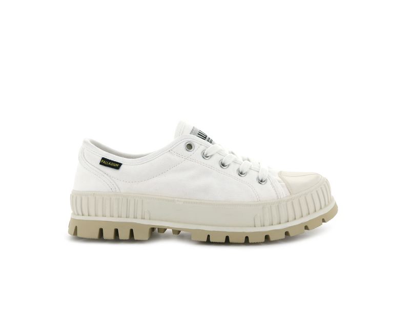 White Palladium Pallashock Og Women's Low Tops | USA 5049813-SU